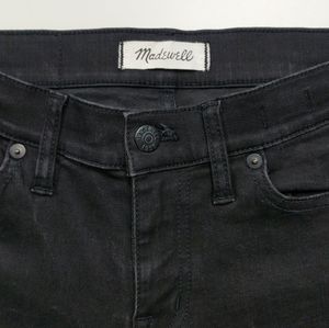 Madewell Black Skinny Skinny Jeans High Rise 28